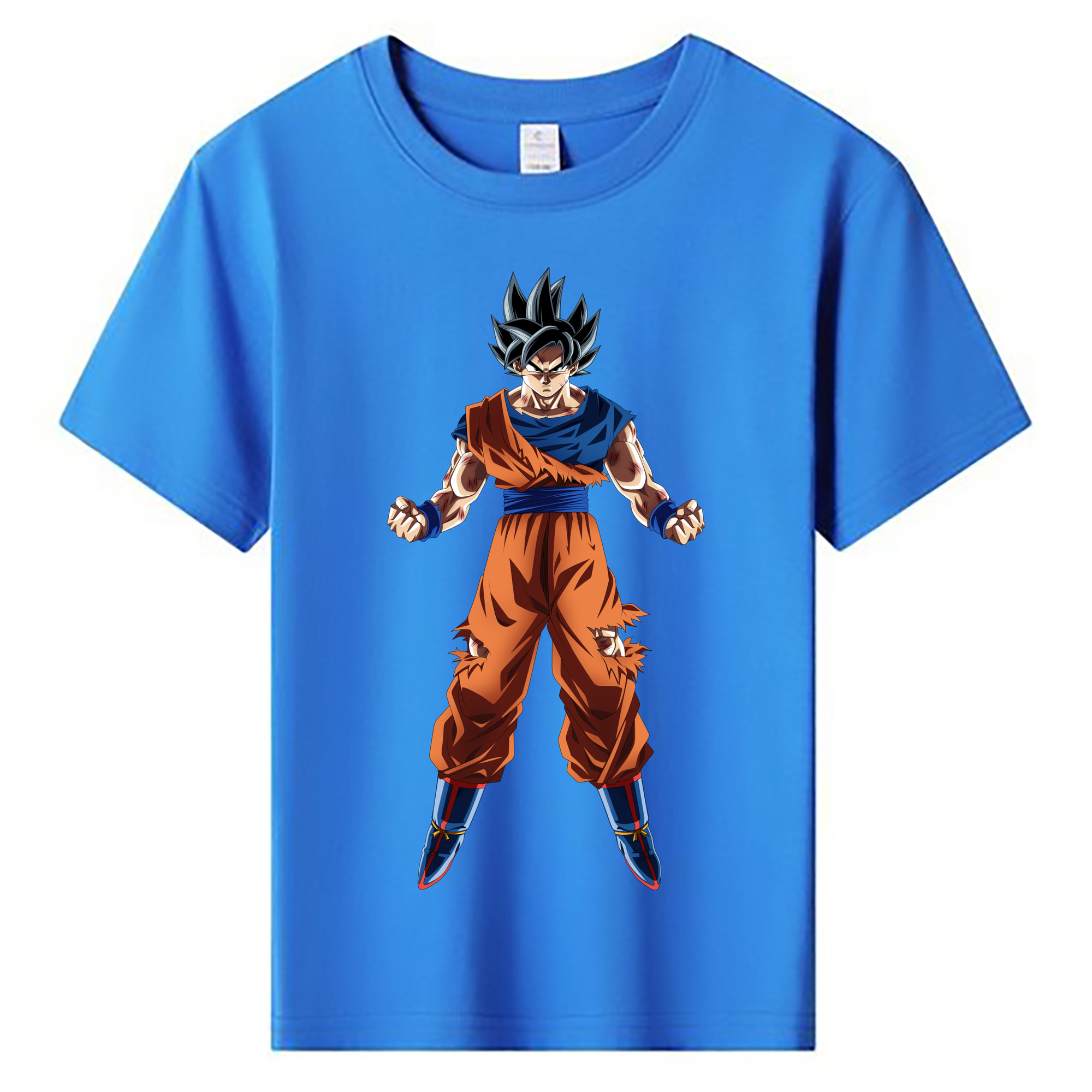 （画像用） ドラゴンボール 孫悟空（そん ごくう）Son Goku カカロット DRAGON BALL Kakarotto 綿100％キッズTシャツ（フロントプリント）
